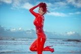 Bianca Baeuchamp Latex red 2