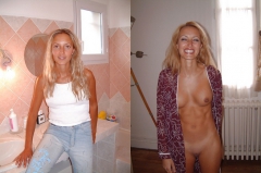 Teens dressed undressed Before and after - N