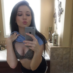 Private snapchat teen - exposed pics of sexy slim lass - N