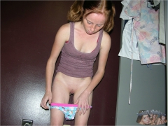 Petite Freckled Face Redhead Teen - N