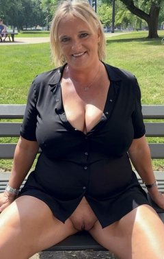 Diane Tanner a Hot Slutty Teacher Exposed in a Public Park 4 - N