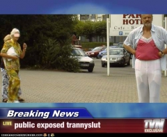 trannysluts public humiliation - N