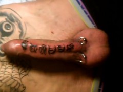 DANISH - PENIS COCK TATTOO "MASTER" (DANMARK)