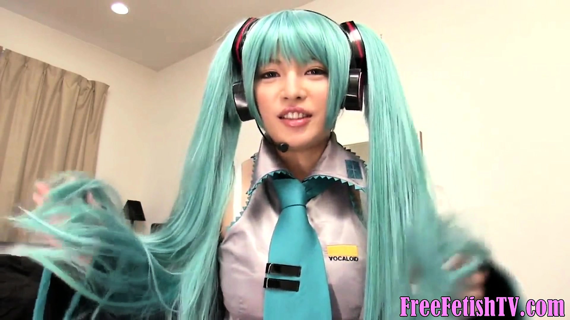 Real Life Hentai Cosplayer Hatsune Miku - FreeFetishTVcom at DrTuber