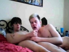 Hot Blowjob Ends With Twink Mouthful Of Cum