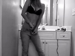 black and white teen strip