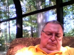 grandpa show on webcam