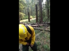 real wildfire worker