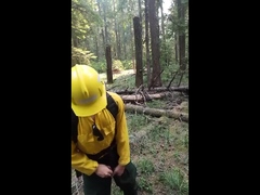 real wildfire worker