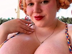 Big Boobs Cassandra Calogera cock tit wanking
