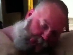 Bearded Dad Sucking Really Good